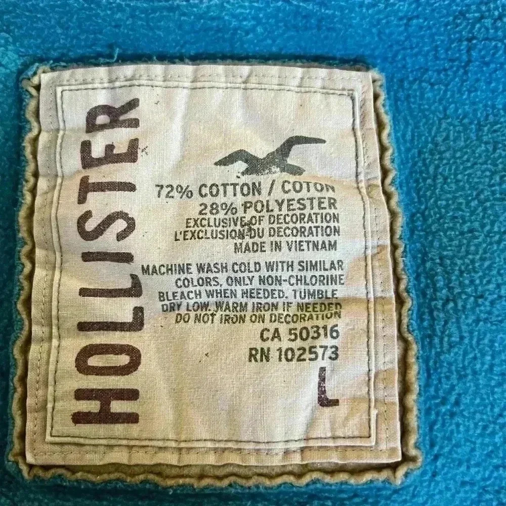 Hollister Calif Y2K Long Sleeve Hoodie P23 - Picture 4 of 4